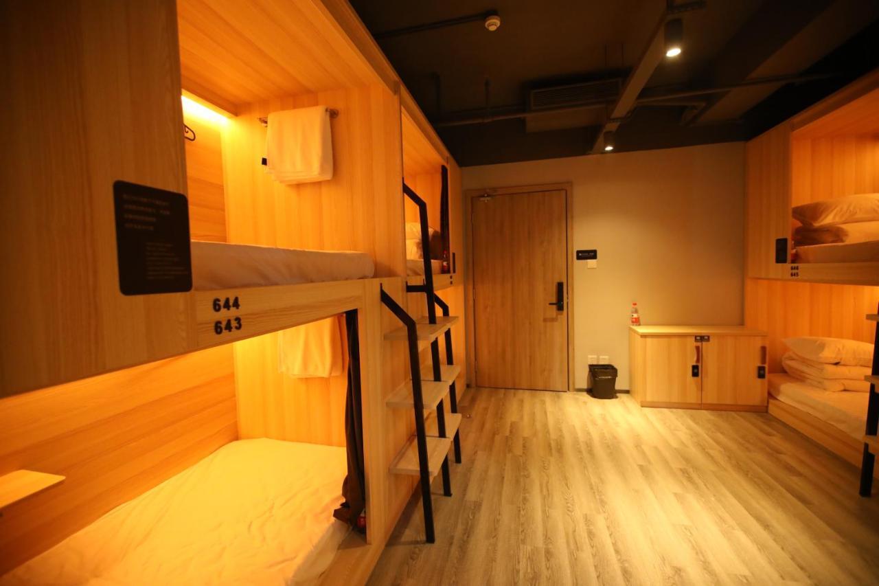 Chengdu Desti Youth Park Hostel Chunxi Road Exteriör bild